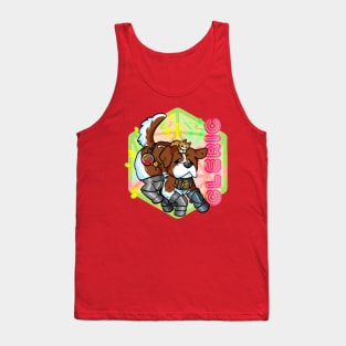 dungeon and dragon cleric dog Tank Top